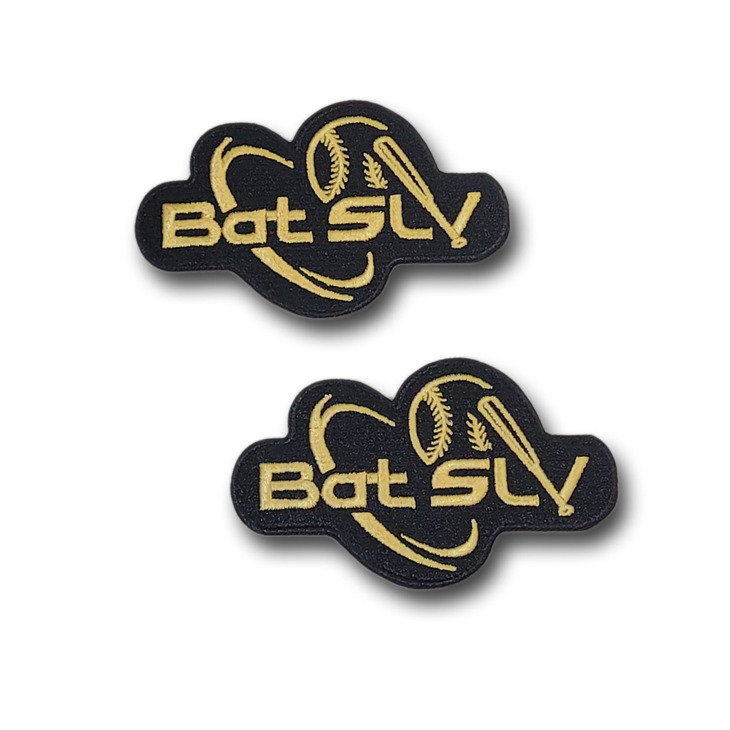 Bat SLV Gold Hand Stitched Baseball Patches