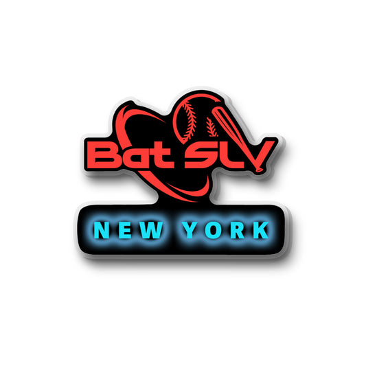 Bat SLV New York Acrylic Pins